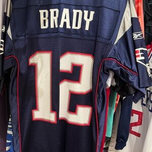 Reebok NE patriots Tom Brady jersey.